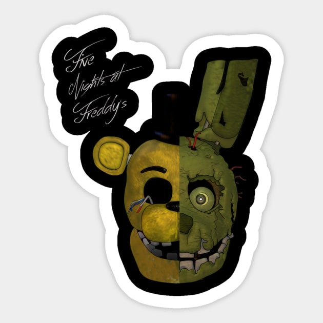 FNaF 3 Sticker by MauricioGarcia